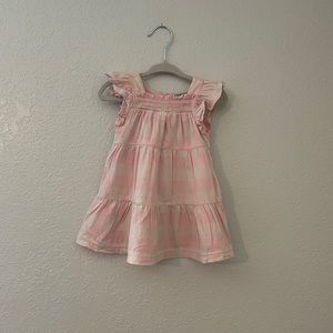 Old Navy Size 18 Month Pink Plaid Dress
